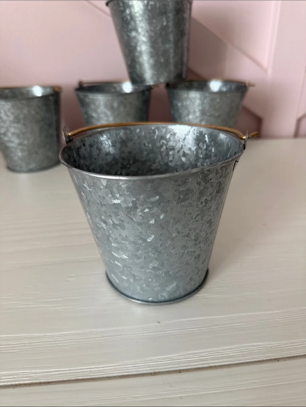 Center Piece Decor Buckets NWT